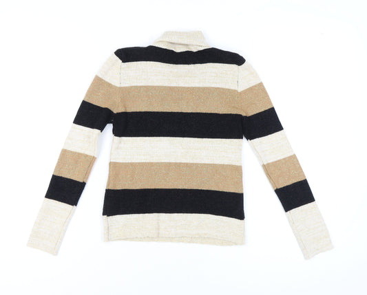 Womens UK Size S Isabella D. Multicoloured Pullover Jumper
