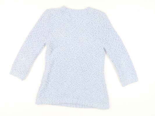 Womens UK Size S Bm collection Blue Pullover Jumper