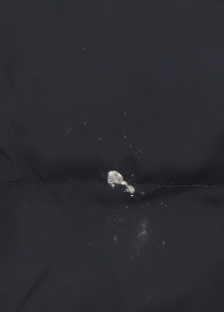 Mens UK Size M Lands' End Black Puffer Jacket
