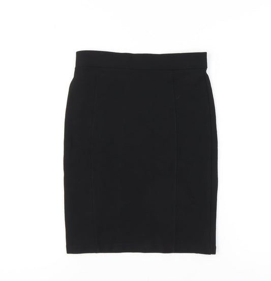 Marks and Spencer Women's Black Pencil Skirt Size 8