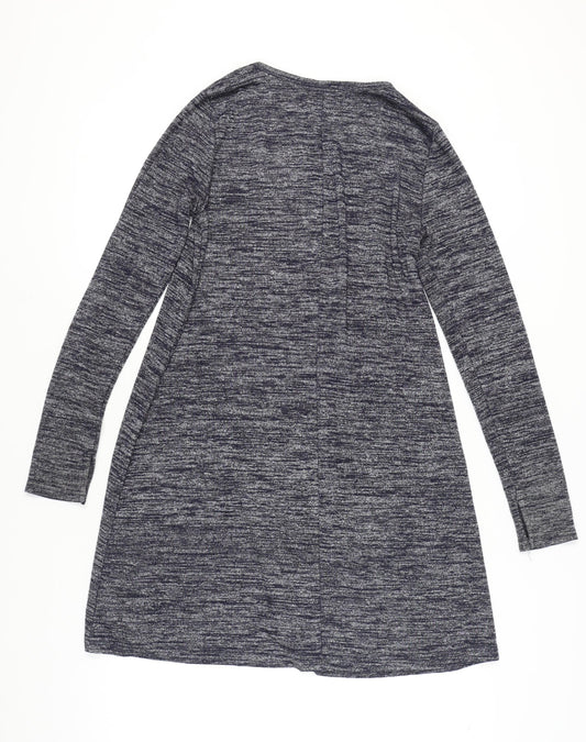 GAP Women's Grey Knit Long Sleeve Dress Size M