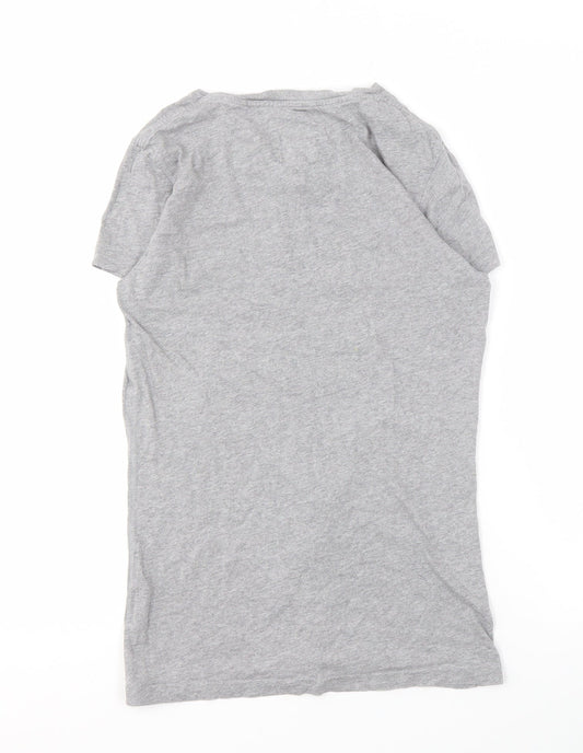 Jack Wills Women's Grey T-Shirt Size 8