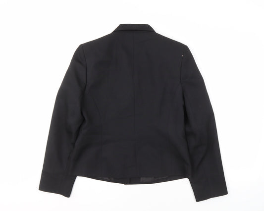 BHS Women's Black Suit Jacket, Size 12, Lined