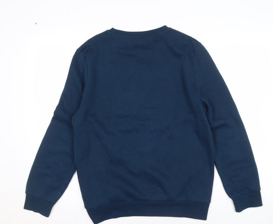 Womens UK Size S Harry Potter Blue Pullover Sweatshirt