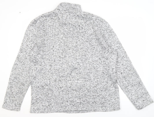 Mens UK Size L Atlas For Men Grey Pullover Sweatshirt