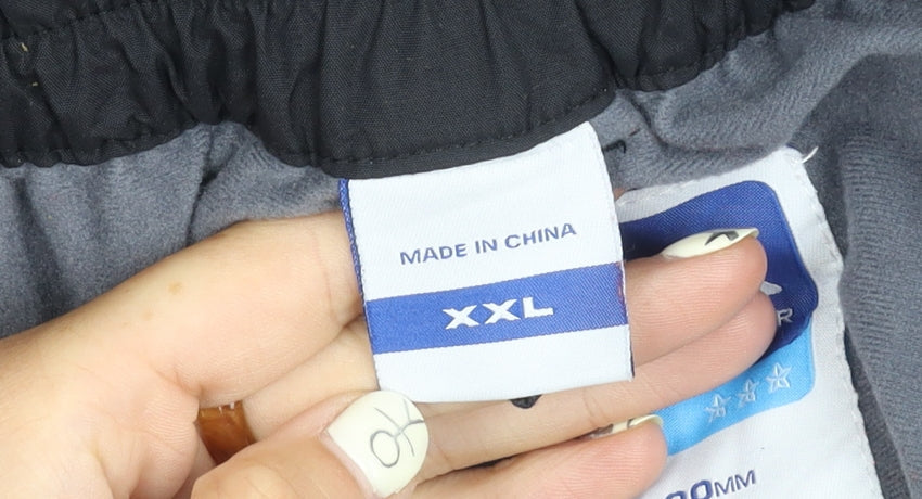 Trespass Men's XXL Black Snow Pants Waterproof Winter