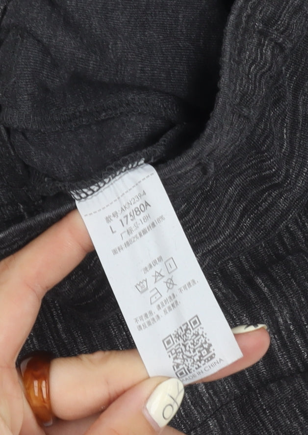 Li Ning Men's Grey Joggers - L, Quick Dry, Activewear