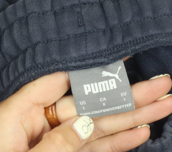 Puma Men's Black Jogger Trousers - L, Activewear