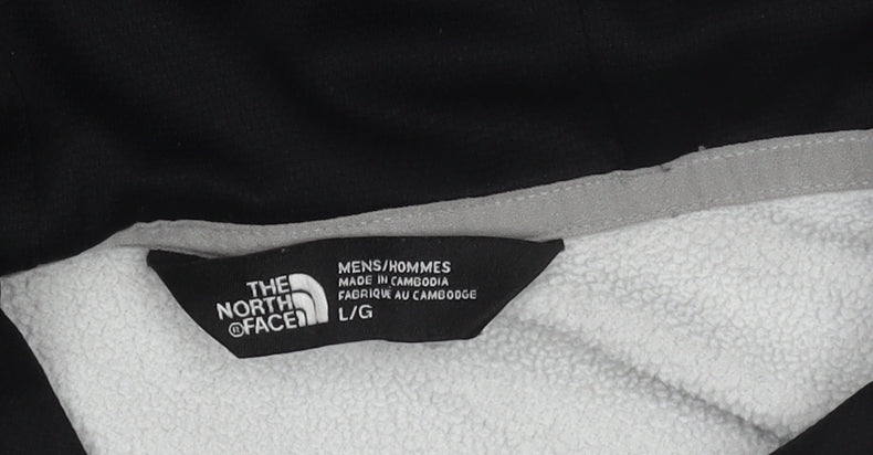 The North Face Men's Grey Logo Hoodie L