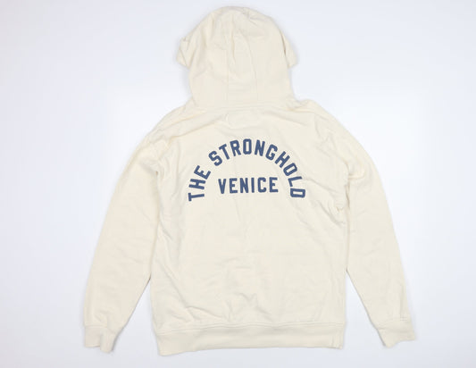 The Stronghold Beige Pullover Hoodie M