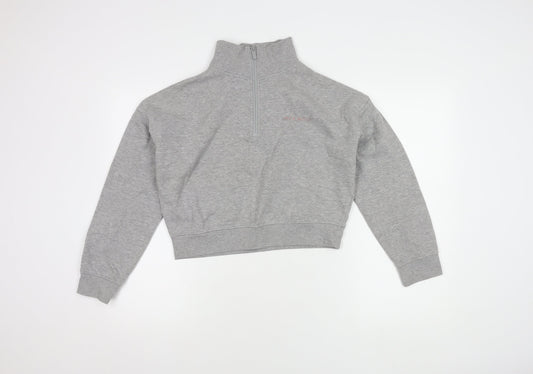 Womens UK Size 10 Jack Wills Grey Pullover Sweatshirt