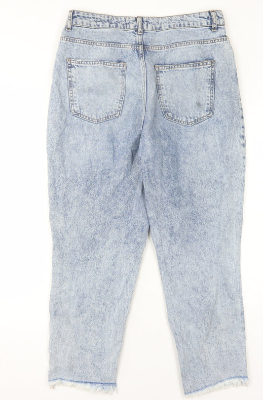 New Look Women's Blue Mom Jeans Size 12