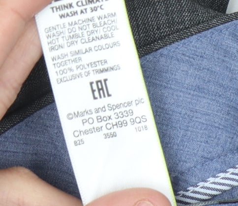 Marks and Spencer Men's Grey Dress Pants 32