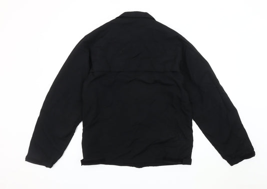 Mens UK Size S Five Seasons Black Basic Jacket