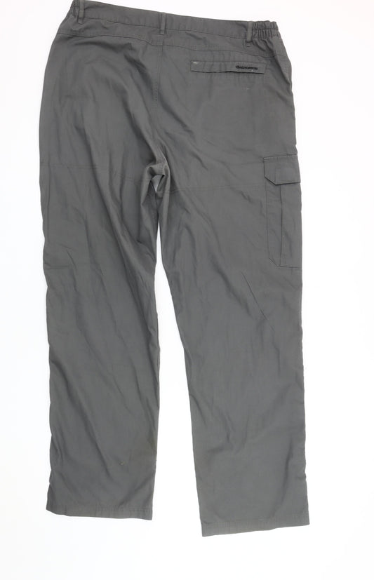 Craghoppers Men's Grey Cargo Trousers L