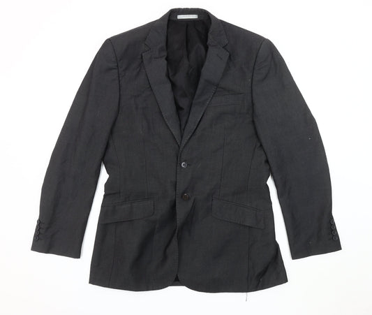 Jack Reid Men's Silver Grey Blazer 38 Regular