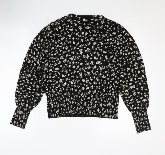 Womens UK Size 14 Marks and Spencer Black Pullover Jumper