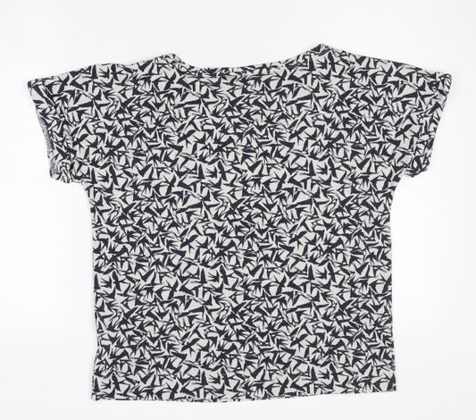 Womens UK Size 10 Marks and Spencer Black Basic T-Shirt