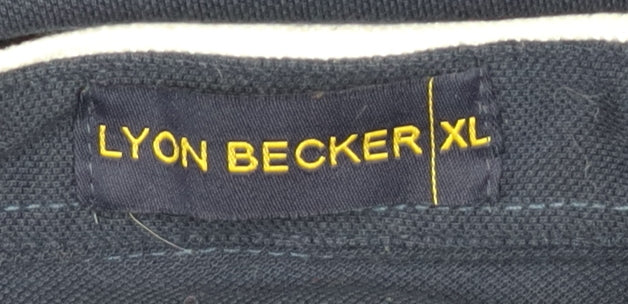 Lyon Becker Men’s Black XL Polo Shirt