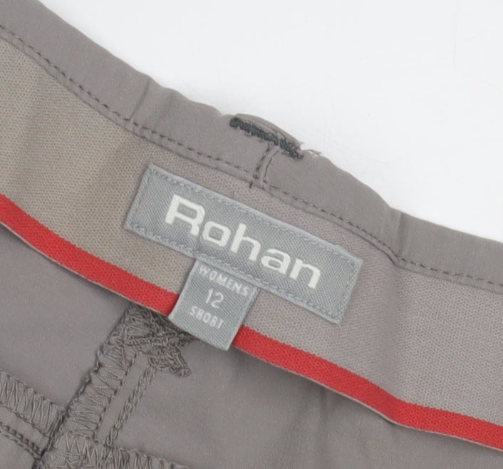 Rohan Women's Grey Cargo Trousers Size 12