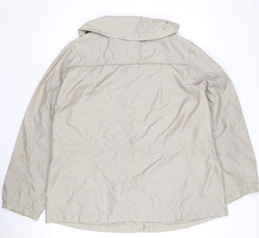 Womens UK Size 20 Debenhams Beige Basic Jacket