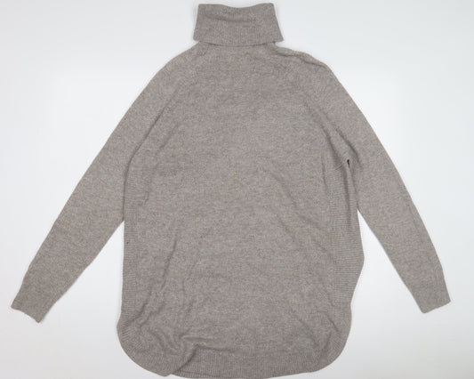 Womens UK Size 12 Warehouse Grey Pullover Jumper