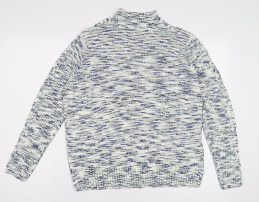 Womens UK Size M ISLE Multicoloured Pullover Jumper