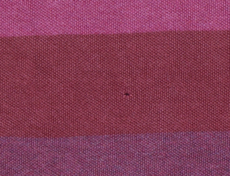 TOG24 Men's Red Striped Polo Shirt Size L