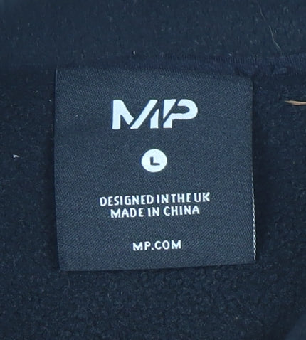 Mens UK Size L MP Black Basic Jacket