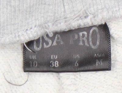 USA Pro Women's Grey Jogger Trousers, Size 10, Gym