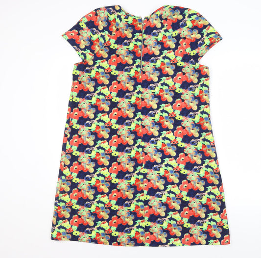 River Island Women's Multicoloured Floral Shift Dress