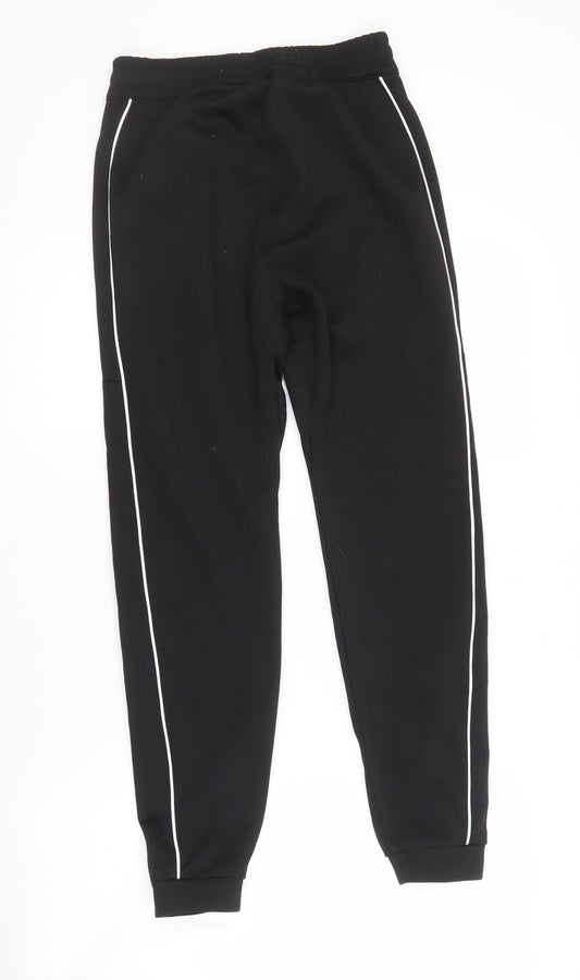 Reebok Men’s Black XS Track Pants for Sports