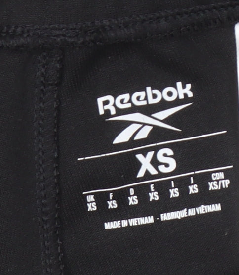 Reebok Men’s Black XS Track Pants for Sports