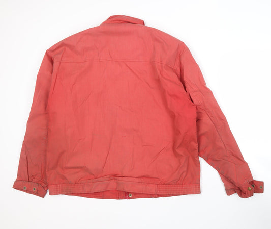 Mens UK Size XL Result Red Basic Jacket