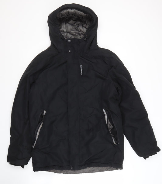 Mens UK Size S Alphar One Black Puffer Jacket