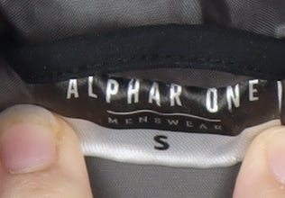 Alphar One Men’s Black Puffer Jacket Size S