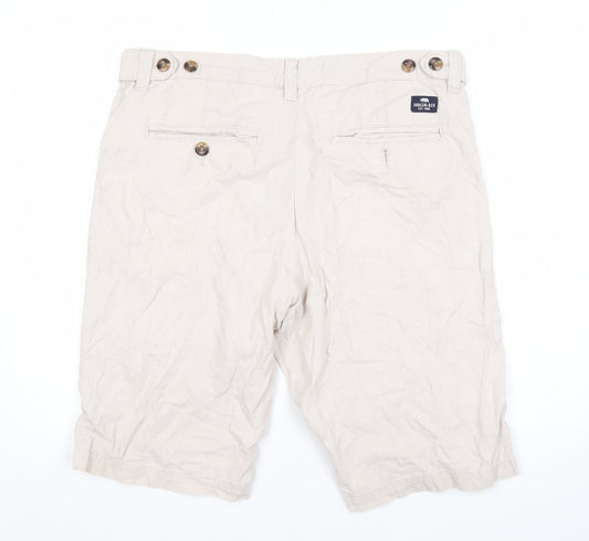 Soulcal & Co Men's Beige Chino Shorts L Casual Wear