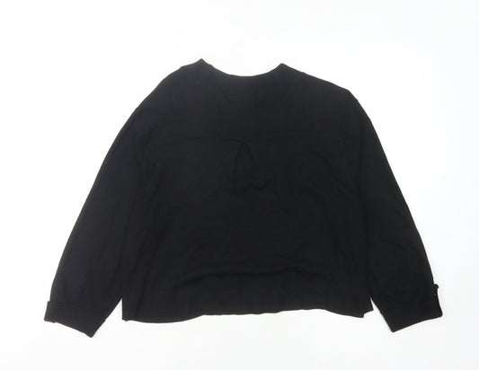 Womens UK Size L Wallis Black Cardigan Jumper
