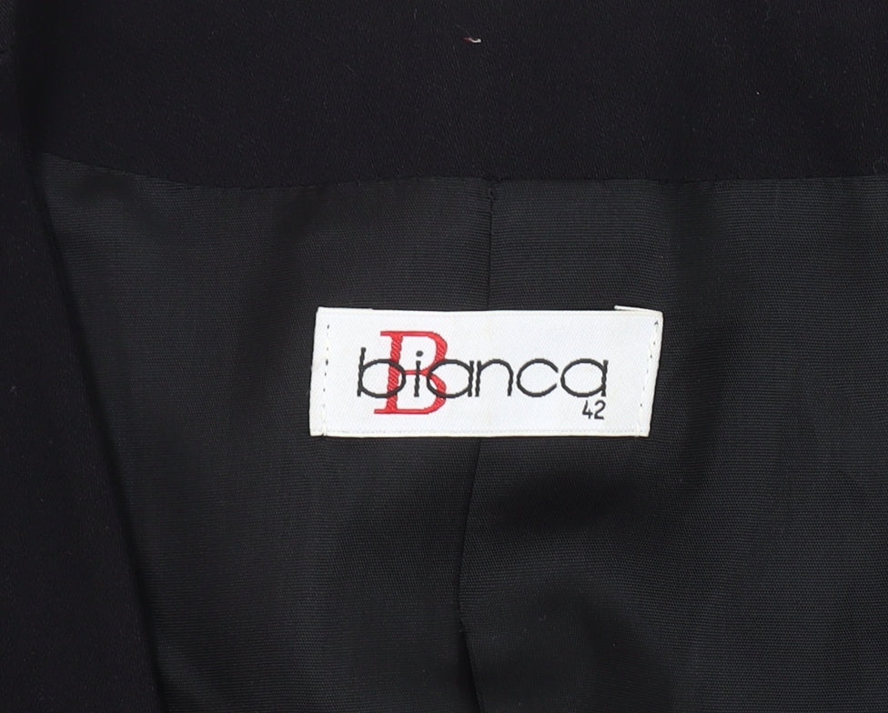 UK Size 14 Bianca Black Blazer
