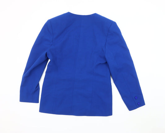 Jacques Vert Women's Blue Blazer Size 12
