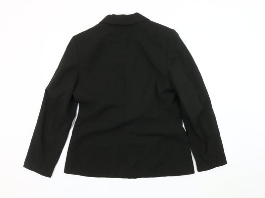 Next Women's Black Blazer Size 14 Classic Style