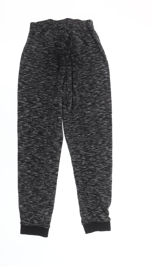 SikSilk Men's Black Jogger Trousers Size S