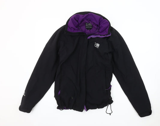 Womens UK Size 10 Karrimor Black Anorak Coat