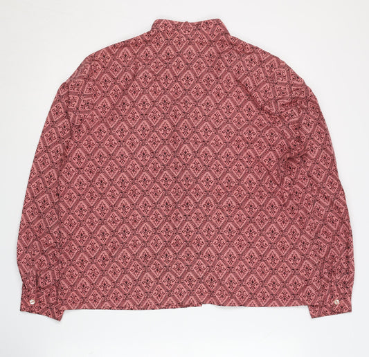 Womens UK Size 16 Eastex Pink Blouse