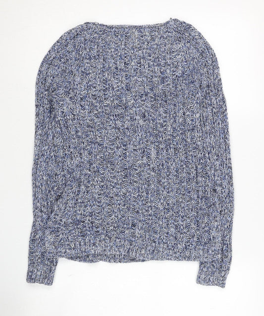 GAP Women's Blue Pullover Jumper Size S