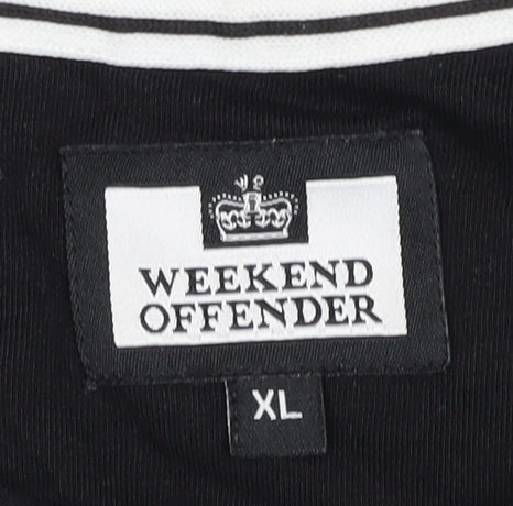Weekend Offender Men's Black XL Graphic T-Shirt