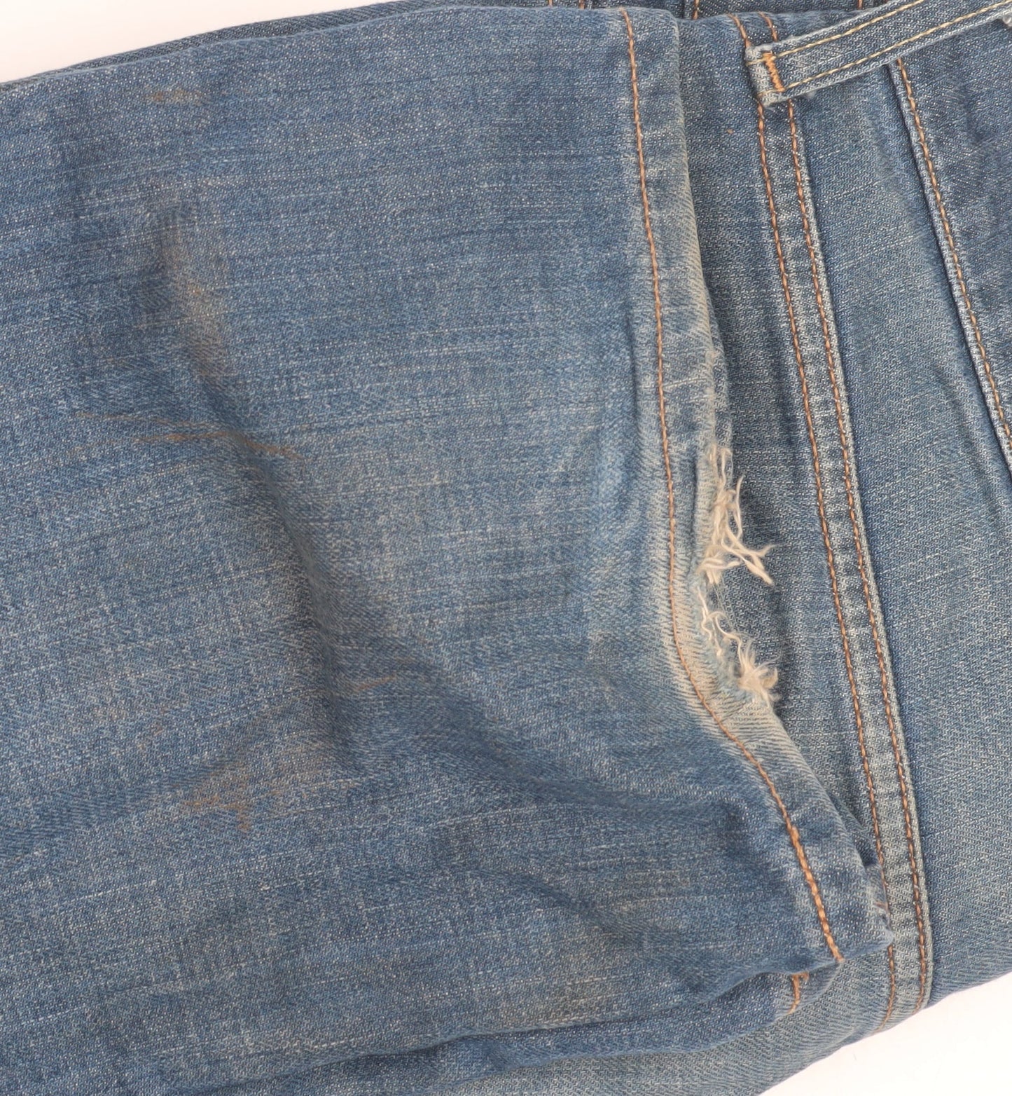 Levi's Men's Blue Straight Jeans, Size Regular, Medium Wash