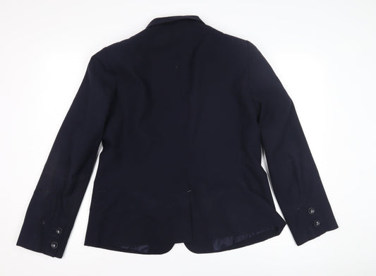 Womens UK Size 18 BHS Blue Basic Jacket