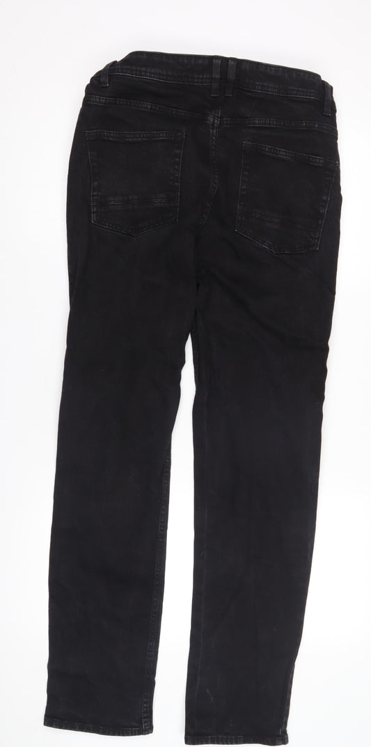 Men's Black Slim Fit Skinny Jeans Size 32