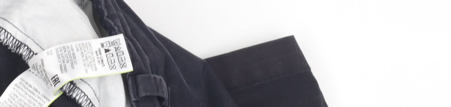 Marks and Spencer Men's Black Chino Shorts - Size 42